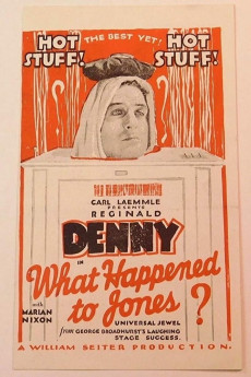 What Happened to Jones? (1926) Poster
