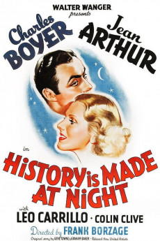 History Is Made at Night (1937) Poster