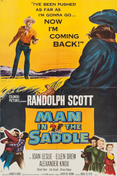 Man in the Saddle (1951) Poster