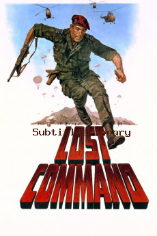subtitles of Lost Command (1966)